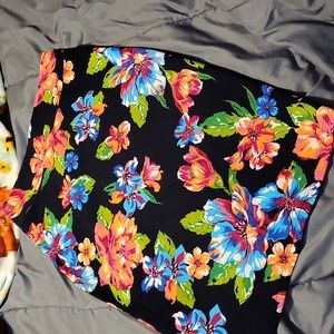 Colorful pencil skirt